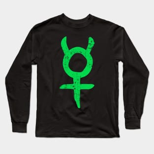 Mercury Symbol Long Sleeve T-Shirt